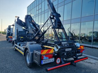 MAN TGL 12.220 RUKA HIAB 088 + NOSIČ KONTEJNERU - 5