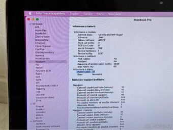 Apple MacBook Pro 13.3" - i5 | 8GB RAM | SSD | nová bat. - 5