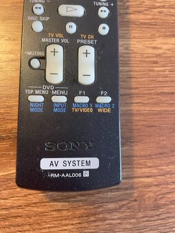 SONY TV ovladač typ: RM-AAL006/ORIGINÁL - 5