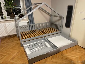 Domeckova postel HouseBed Plotek Duo Plus - 5