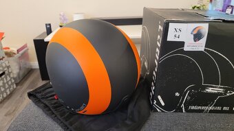 NOVÁ otevřená helma na motorku vel. XS(54) s int. brýlemi - 5
