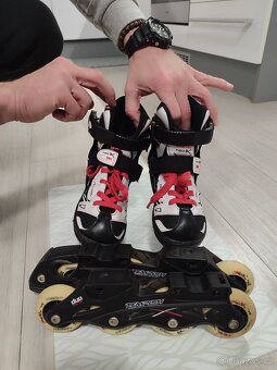 Rostouci dětské brusle na led i jako koleckove,vel.29 az 33 - 5