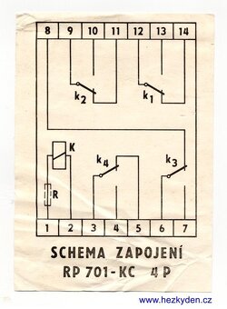 Prodám rele RP 700 a RP 701 ZPA Trutnov - 5