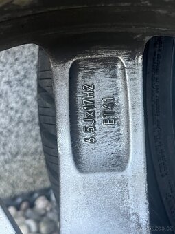 Alu VW Passat B 8,5 , 215/55 R17 - 5