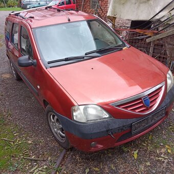 Dacia Logan MCV Na LPG bourany BEZ SPZ na díly - 5