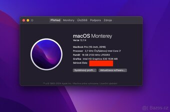 MacBook Pro 15" 2016, 2.7 Core i7, 16GB, 500gb SSD - 5