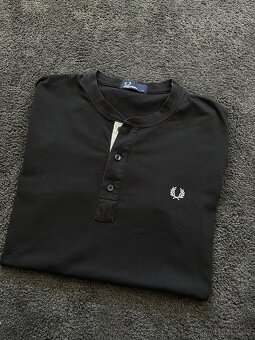 Černé tričko Fred Perry - 5