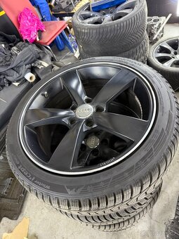 Alu R18 5x112 66.6 Audi 225/45/18 Pneu Hankook - 5