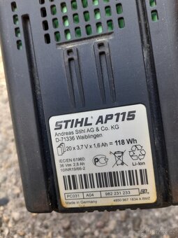 Aku pila Stihl MSA 160T s baterií a nabíječkou - 5