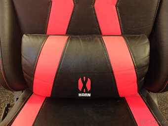Herní židle Diablo X-Horn černá/červená - 5