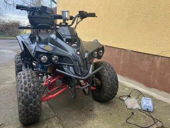 REZERVACE Dětská čtyřkolka ATV 1000W 48V cerna - 5
