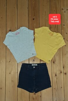 Vel  S - kraťasy,trička, mikiny..... - 5