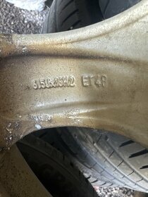 sáda ALU kola Subaru 205/60/16 zimní - 5