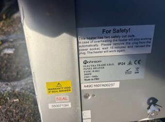 Eletricky radiator, topna deska - 5