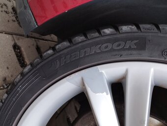 Alu disky 7J x 17 et43 rozteč 5x100 + pneu - 5