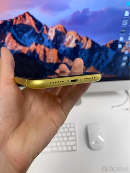 iPhone 11 Yellow BATERIE 100% TOP - 5