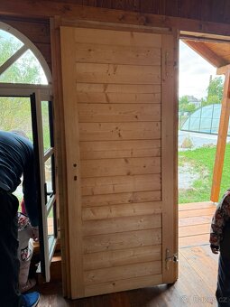 Drevená palubková vrata a dveře - 5