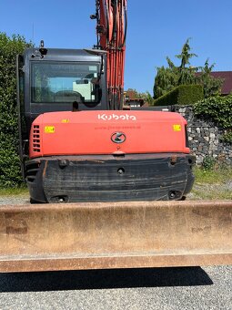 Pásový bagr Kubota KX 080 - 4, hmotnost 8.270 kg - 5