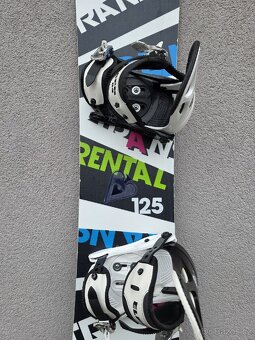 Snowboard TRANS, 125 cm + boty - 5