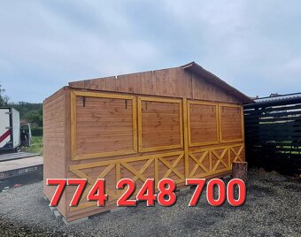 Zahradní domek Prodejní stánek - 5