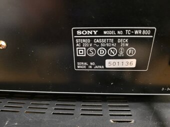 Sony STR-AV270X + Sony TC-WR800 - 5