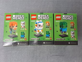 Lego Minecraft Brickheadz 40624, 40625 a 40626 - 5