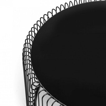 Kulatý konferenční stolek Wire (pr. 60 cm, v 30.5 cm) - 5