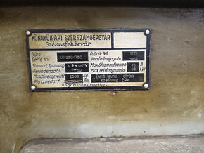 Hrotová bruska (bruska na kulato) KU250/750 - 5