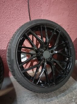 Alu Raederwerk RW0.1 Black 19" s pneu 235+255/35 - 5
