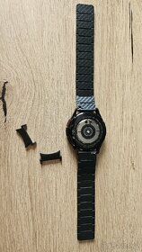 Magneticky pásek k hodinkám 20mm černý/karbon - 5