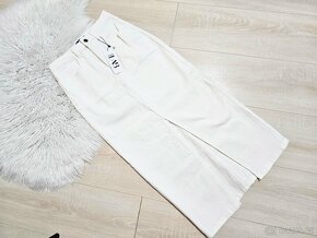 Džínová sukně bílá maxi sukně answear lab - 5