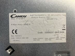 Sklokeramická deska CANDY PVD 640 C - 5
