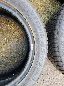 Prodám 4 zánovní celoroční pneumatiky Goodyear - 5