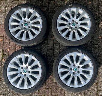 Alu kola 17" Škoda Superb - 5