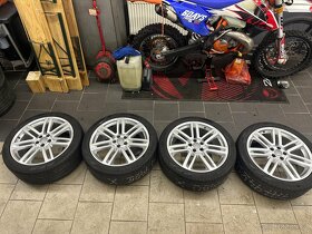 5x112 R20 Audi s-line kola + Letní Pirelli 255/40 R20 TPMS - 5