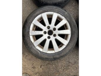 ALU disky VW 5x112 R16 s letními pneu 205/55 R16 - 5