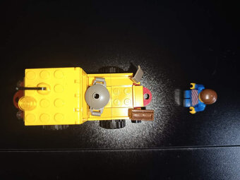 LEGO Train 9V 4546 Road and Rail Maintenance +návod +box - 5