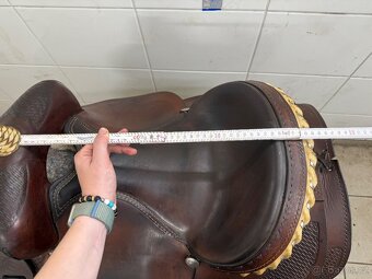 Westernové sedlo Continental - 5