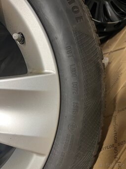Alu Disky(sada) a zimni pneu BMW 5 225/55/17H continental - 5