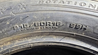 Zimní pneumatika 215/60/16 Dunlop - 5