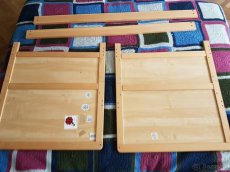 Postel 140x 70 cm, 2 v 1 - snímatelné bočnice - 5