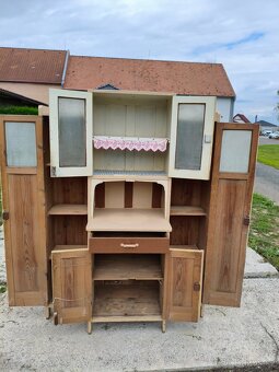 Starožitný kredenc tzv.Rakeťák - 5