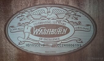 Predam el.ak. gitaru Washburn HD10SCE. - 5