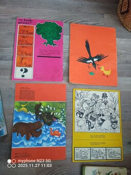 Retro dětské knihy leporela casopisy - 5