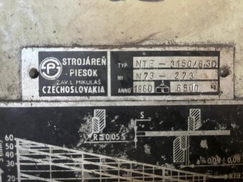 Tabulové nůžky NTE 3150/6,3 - 5