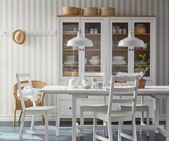 Jídelní židle IKEA Nordviken, bílá (2ks) - 5