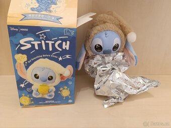 Plyšová figurka Stitch ve stylu Labubu - Blind Box, 15 cm - 5