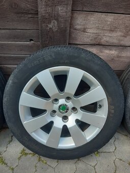 Alu kola 5x112 R16 originál Škoda - 5