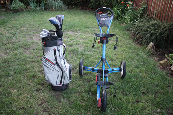 GOLFOVÝ VOZÍK CLICGEAR + BAG BIG-MAX - 5