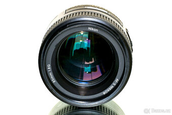 Nikon Nikkor AF-S 85mm 1:1,8G + UV filtr TOP STAV - 5